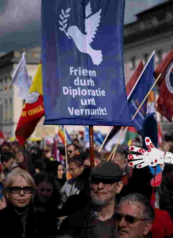 Friedensdemonstration am 3. Oktober 2025 in Berlin