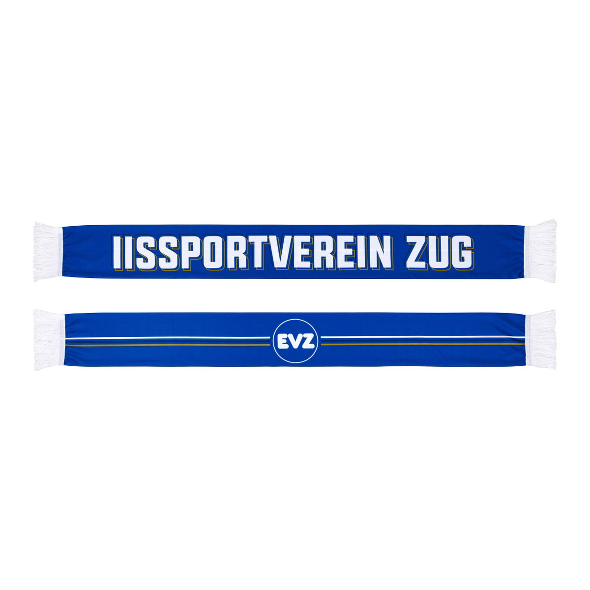 EVZ Retro Schal, blau-weiss