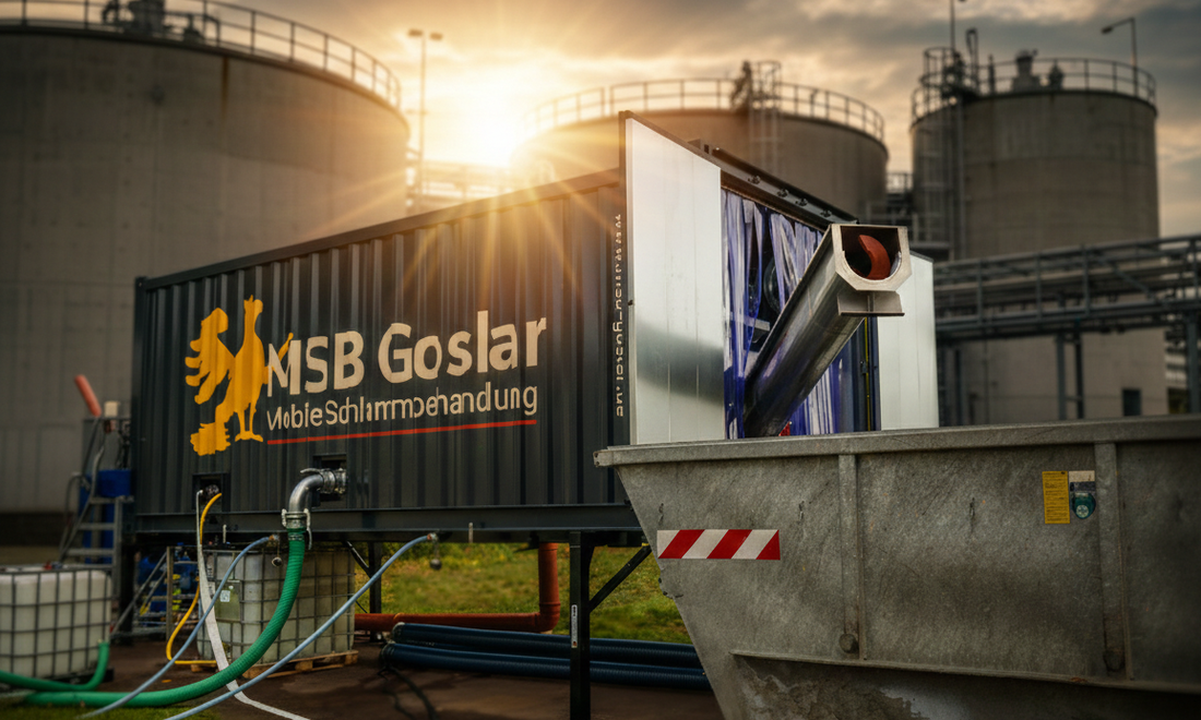 E-Mag Mobile Schlammentwässerungslösungen